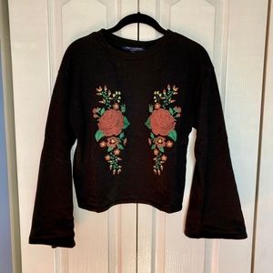 Top with Rose Design